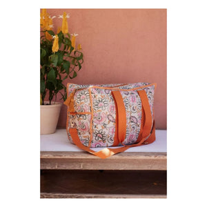 Louise Misha - Lilio Wickeltasche 36 Stunden, Bio-Baumwolle | Orange