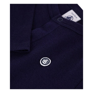 Petit Bateau - Strickjacke aus Bio-Baumwolle | Nachtblau