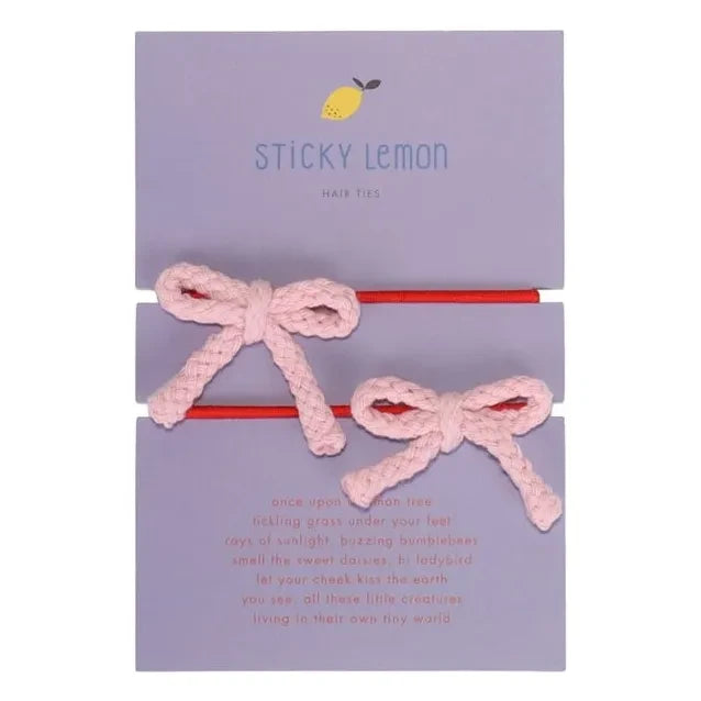 Sticky Lemon - Elastic Knot | Soluk Pembe
