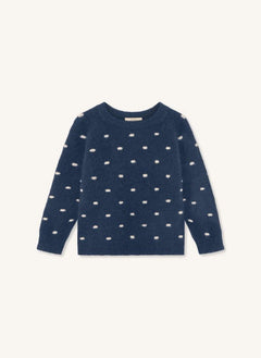 Fliink - Dunkelblau mit Sternchen Pullover