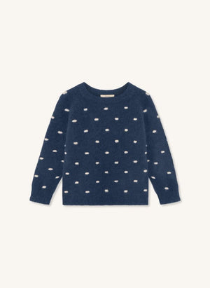 Fliink - Dunkelblau mit Sternchen Pullover