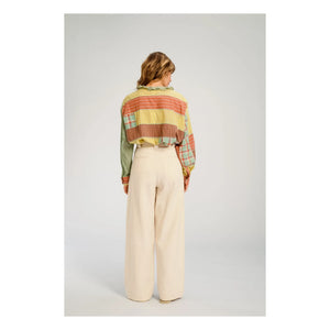 Virginie de Vinster - Udaipur-Bluse | Grün