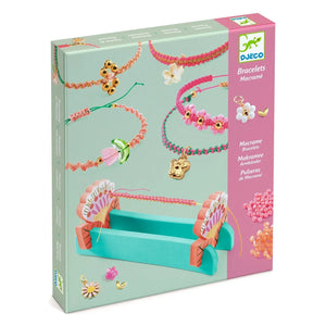 Djeco - DIY-Set - Makramee-Armbänder