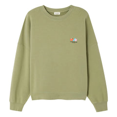 American Vintage - Atubay Baumwoll-Sweatshirt | Khaki
