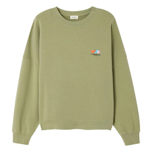 American Vintage - Atubay Baumwoll-Sweatshirt | Khaki