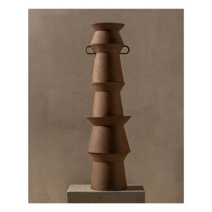 Serax - Marie-Ann Steinschale Vase, Marie Michielssen | Ziegelrot
