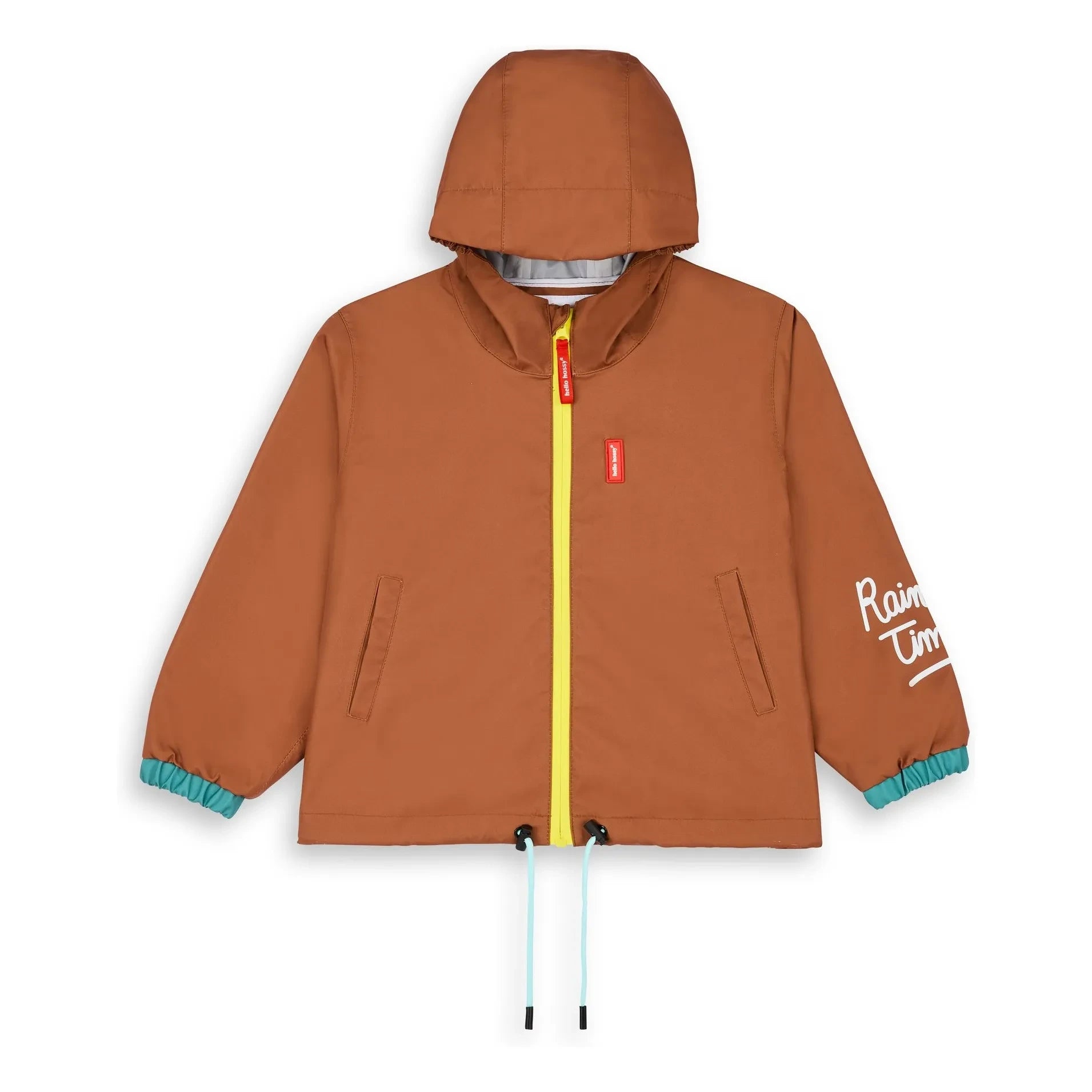 Hello Hossy - Wasserdichte Jacke | Braun