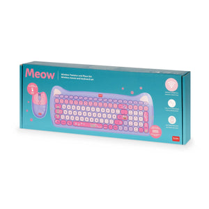 Legami - Kabelloses Maus- und Tastatur-Set - Meow