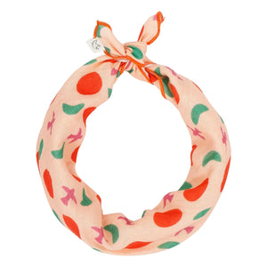 Jenest - Bandana Birds Bio-Baumwolle | Pfirsich