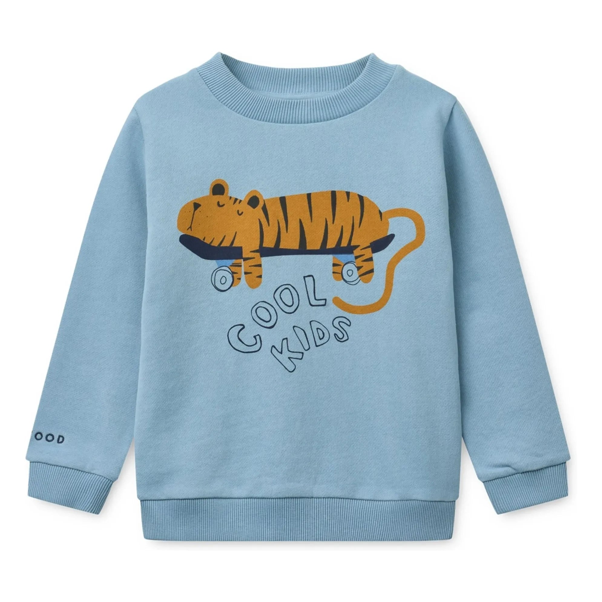 Liewood - Thora Tigre Sweatshirt aus Bio-Baumwolle | Blau