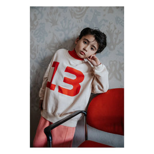 Repose AMS - 13 Bio-Baumwoll-Sweatshirt | Ecru
