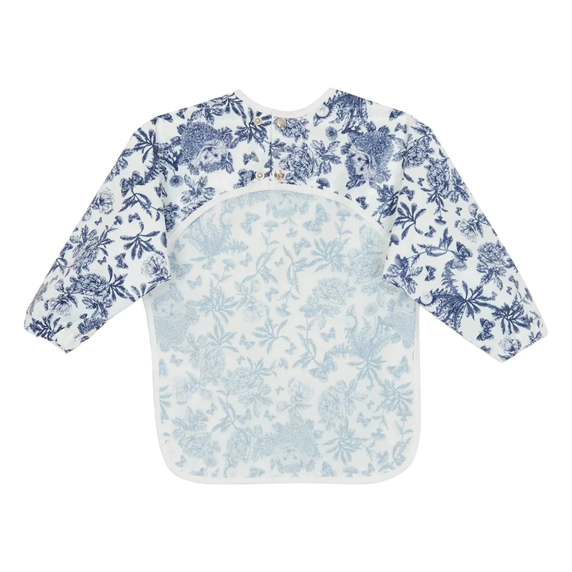 Tartine et Chocolat - Ärmelloses Lätzchen mit Toile de Jouy-Bezug | Marineblau