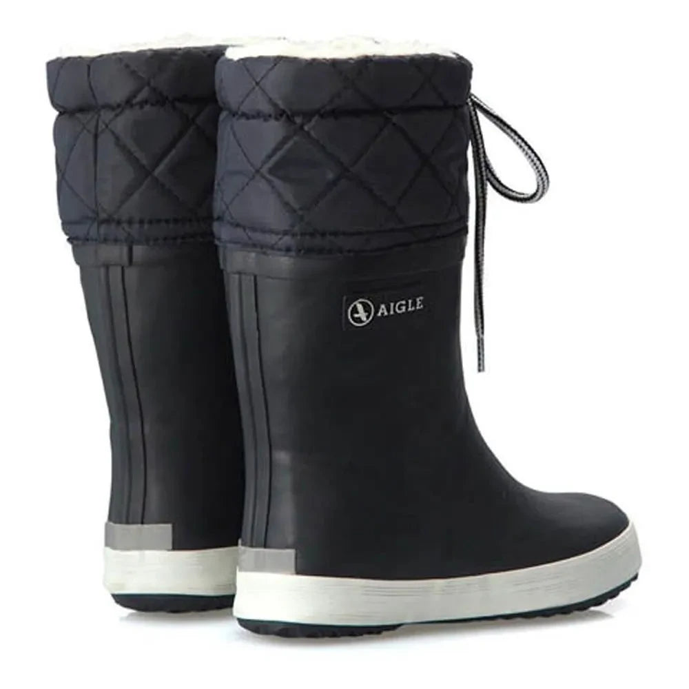 Aigle - Gefütterte, wasserdichte Schneestiefel | Marineblau