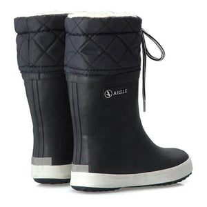 Aigle - Gefütterte, wasserdichte Schneestiefel | Marineblau