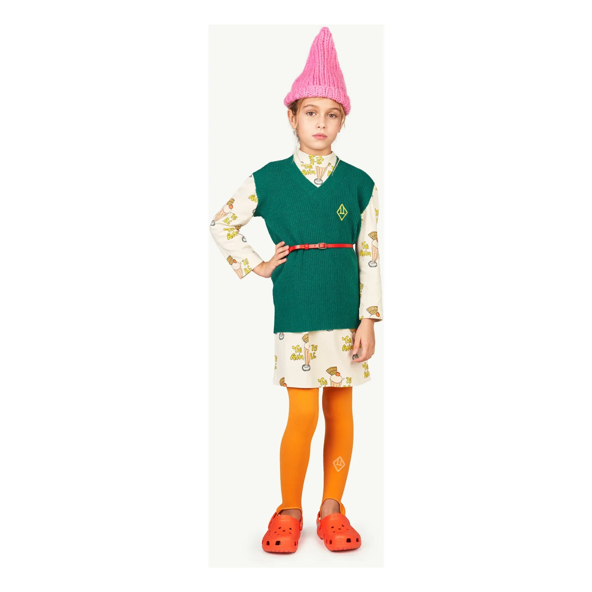 The Animals Observatory - Bug Jersey-Kleid | Ecru