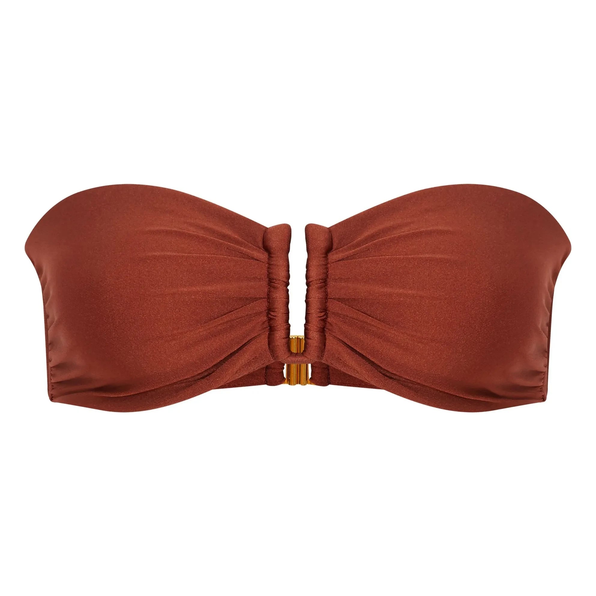 Alma Deia - Blake Bandeau Top | Terrakotta