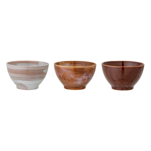 Bloomingville - Lotus Keramikschalen - 3er-Set