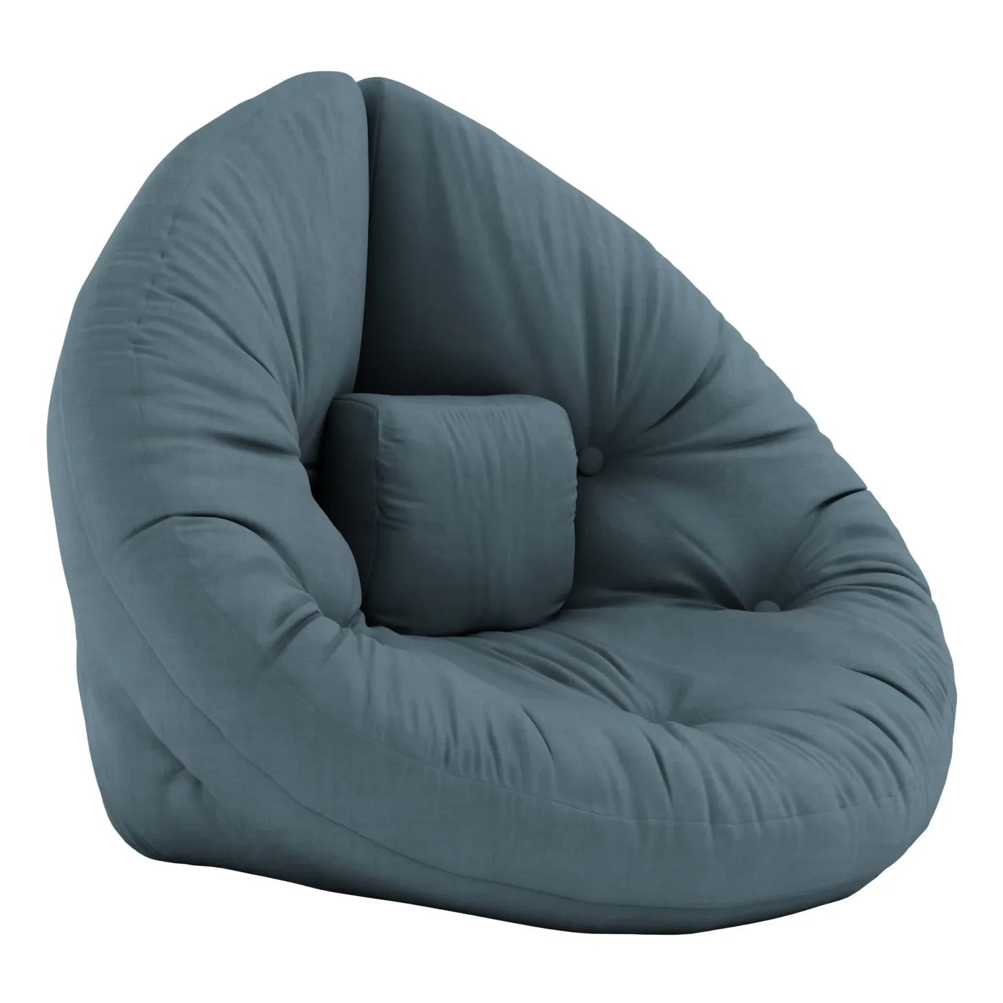 Karup Design - Nido Kinder Pouf Sessel | Petrolblau