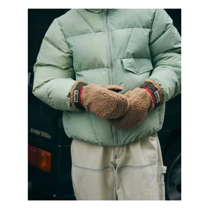 Elmer by Swany - Teddy-Wollhandschuhe | Camel