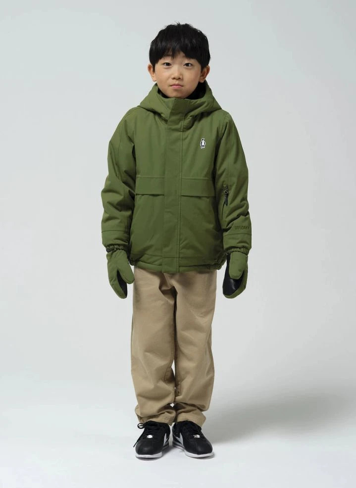 Gosoaky - Smooth Lion Wasserdichte Windjacke | Grün