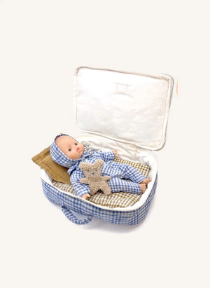 Minikane - Vintage Valiz: "The Cowboy and the Star," Editions Aimable x Minikane | Mavi Vichy Pamuklu