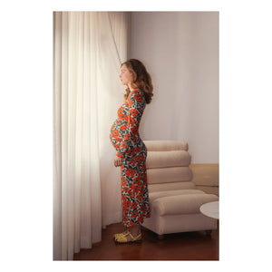 Paloma Collection - Thelma Poppy Umstandskleid | Rot