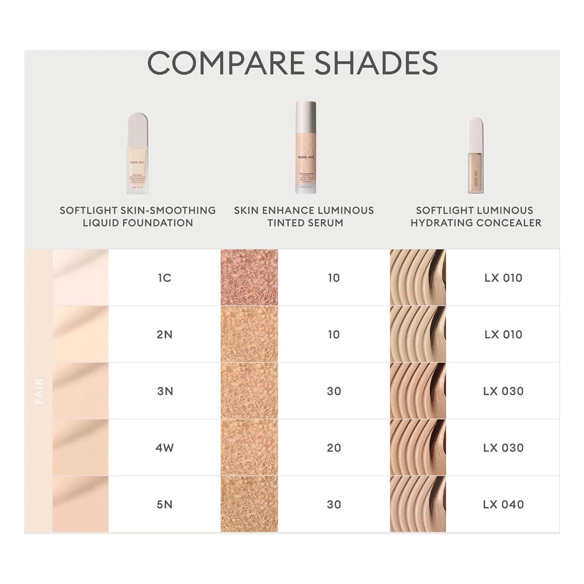 Rose Inc - Softlight glättende Foundation | 2N Fair Neutral