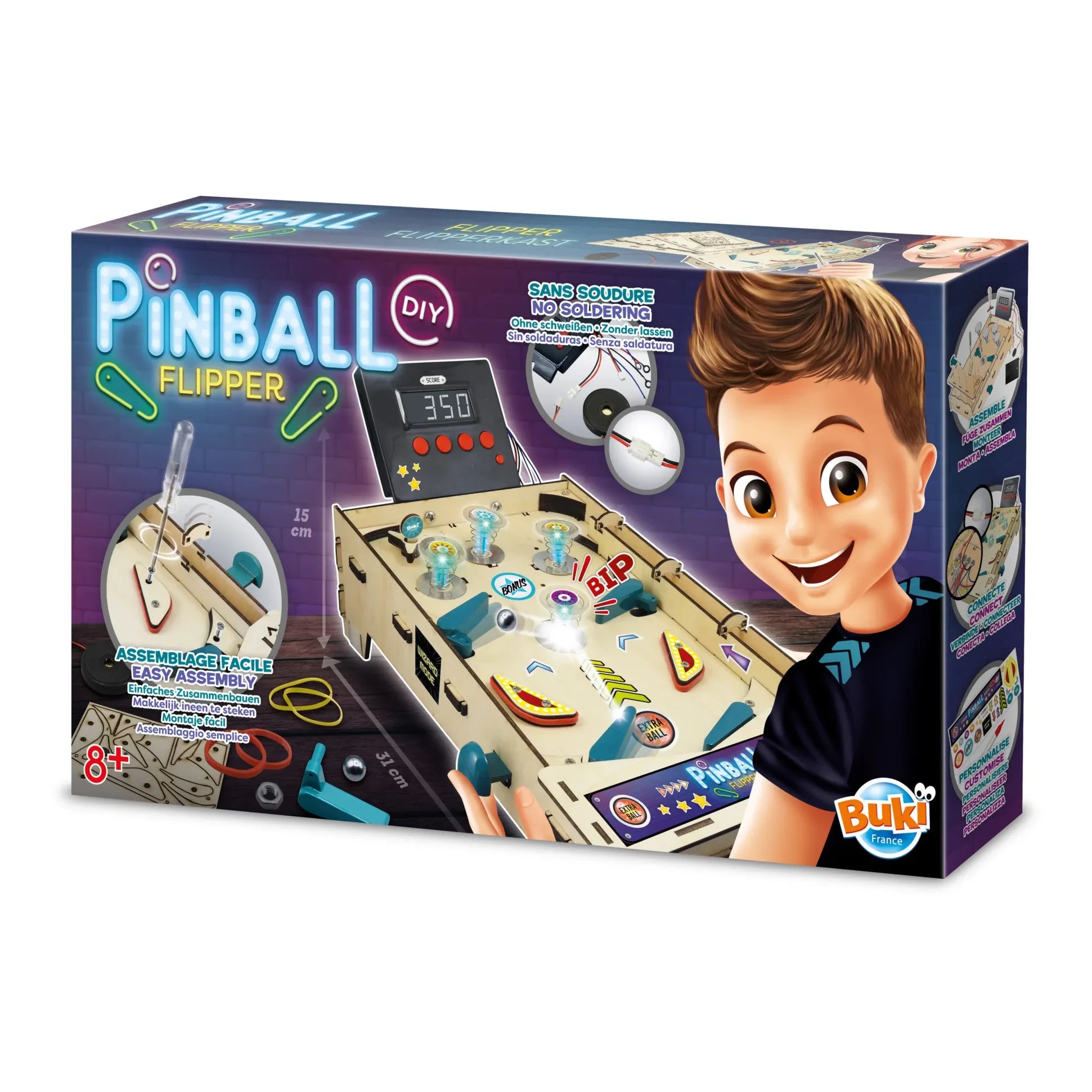 Buki - Pinball-Bausatz