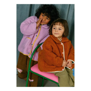Petit Stella - Wende-Sherpa-Jacke Dragonflies | Grün