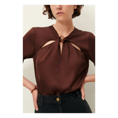 Sessùn - Amaya Bluse | Braun