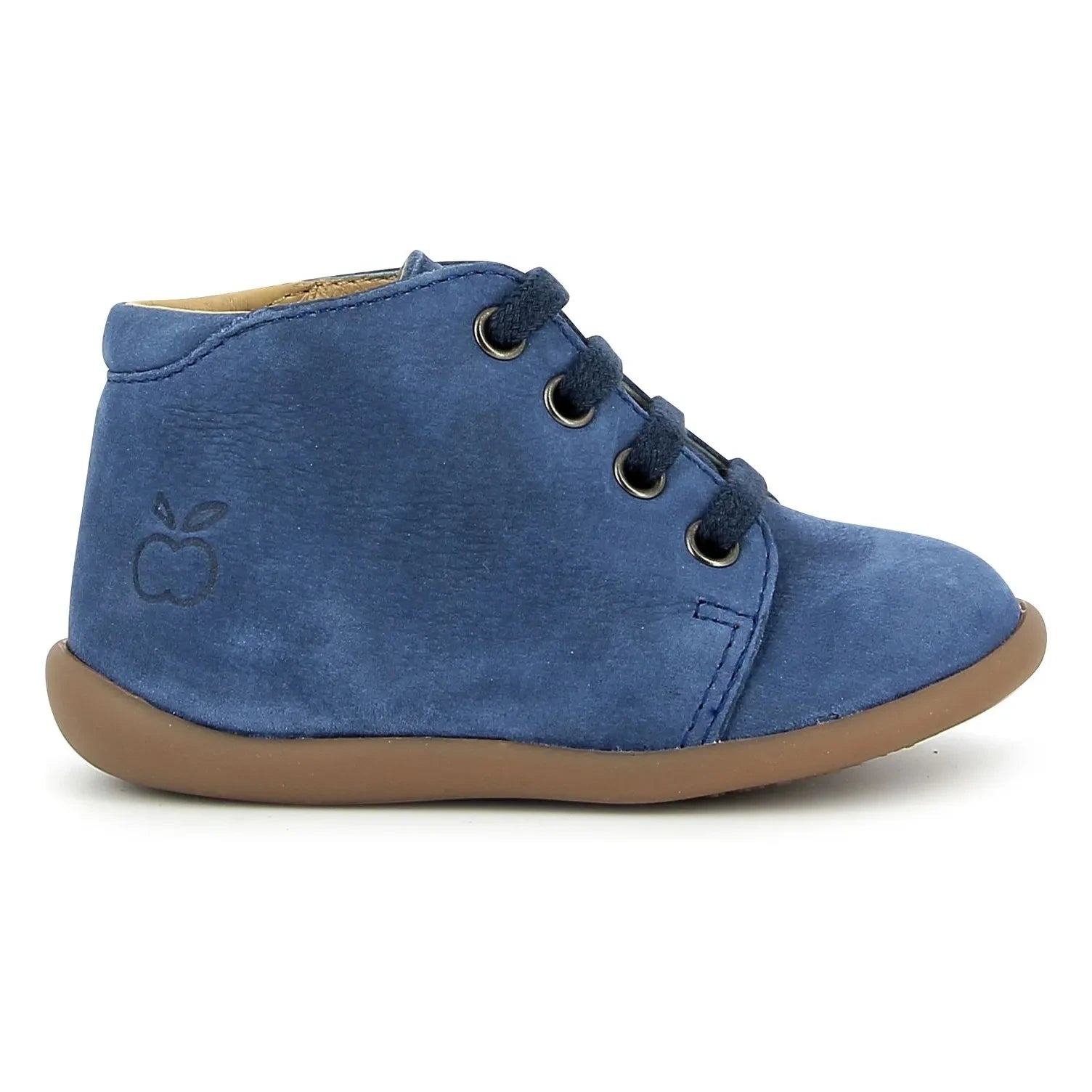 Pom d'Api - Nubuk Stiefeletten | Denim Blau
