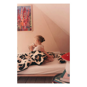 Charlie Crane - Kuscheldecke und Kissen Doli - Tajine Banane x Charlie Crane | Leopard