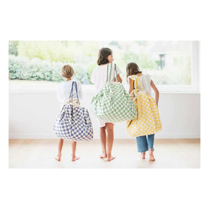Play and Go - Noomad Bag / Spielmatte - Vichy | Gelb