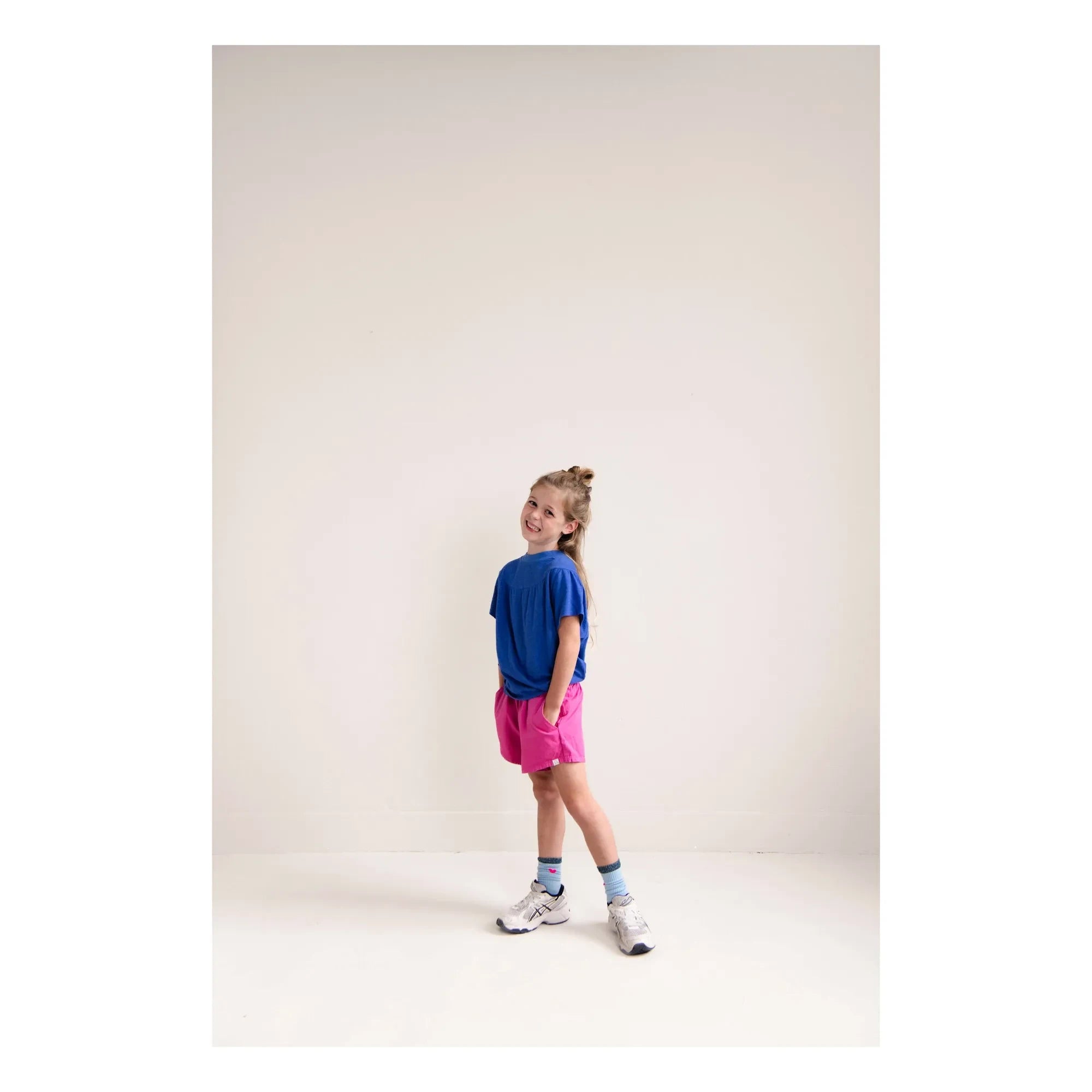 Jenest - Mimi T-Shirt aus Bio-Baumwolle | Kobalt
