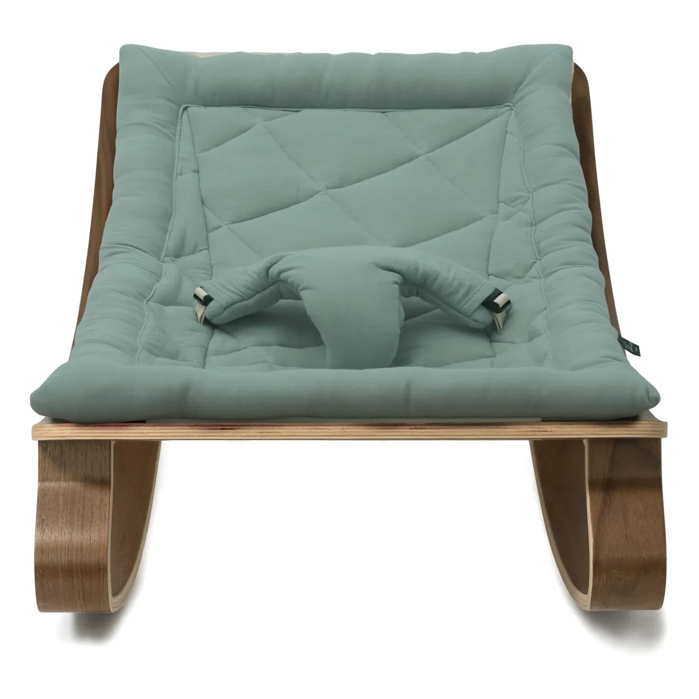 Charlie Crane - Levo Walnuss Babywippe | Storm Blue