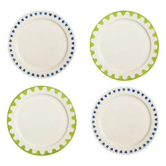 &Klevering - Halk desenli tabaklar - 4'lü set