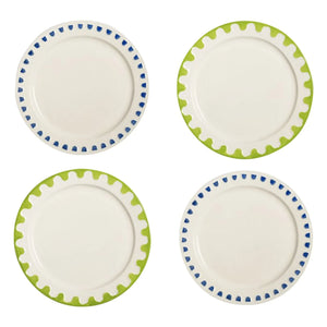 &Klevering - Halk desenli tabaklar - 4'lü set