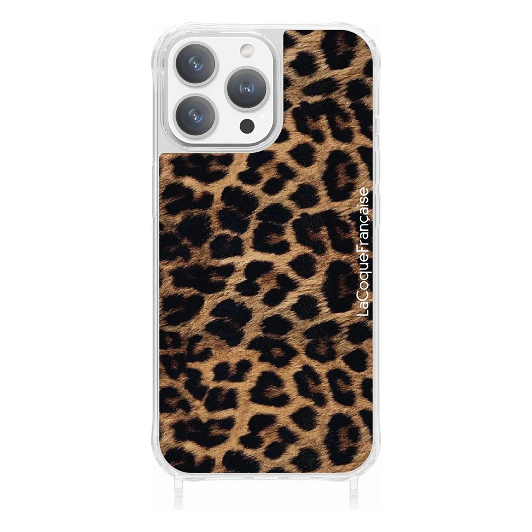 LaCoqueFrançaise - iPhone Leoparden-Hülle | Braun