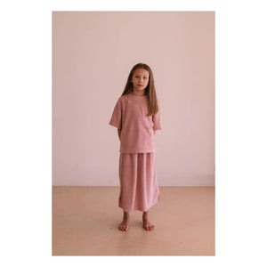 We Are Kids – Jordan T-Shirt aus Bio-Baumwollfrottee | Zartrosa