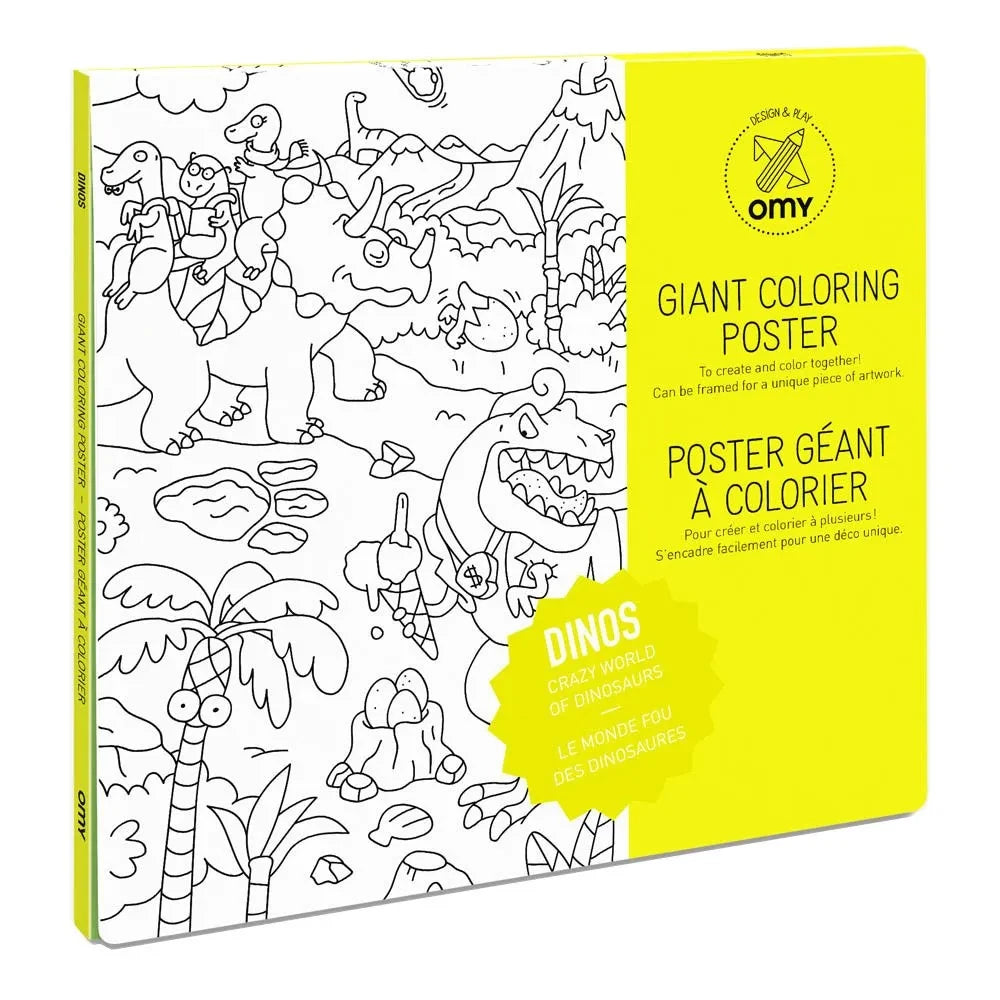 Omy - Dinos XXL Ausmalposter