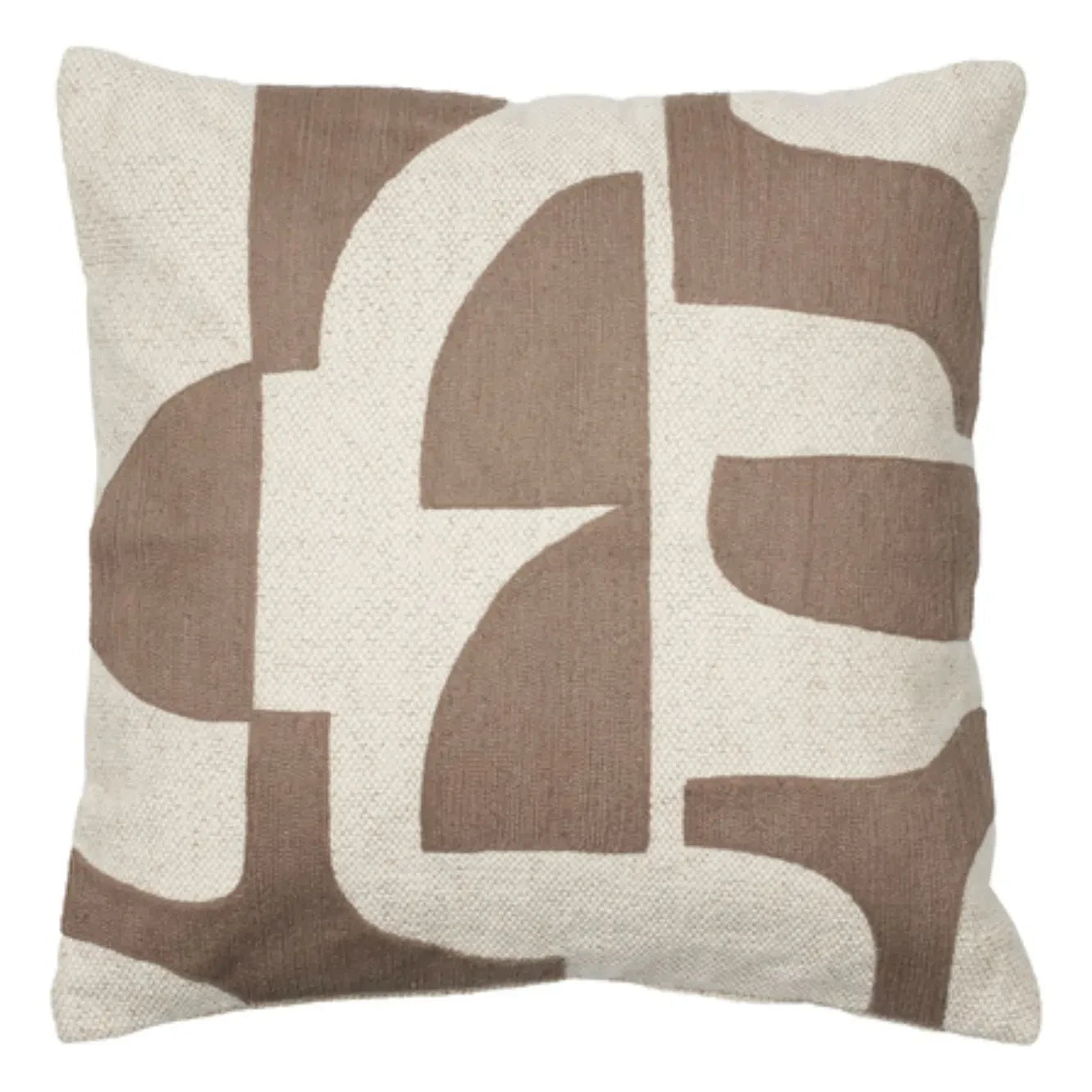 Broste Copenhagen - Kissenbezug Mundo | Frosted Brown