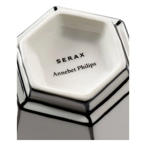 Serax - Annabet Philips Tassen- und Untertassenset - 2er-Set | Noir/Blanc