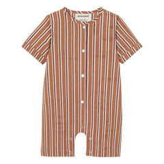 Apaches - Gestreifter Pimo-Pyjama | Braun