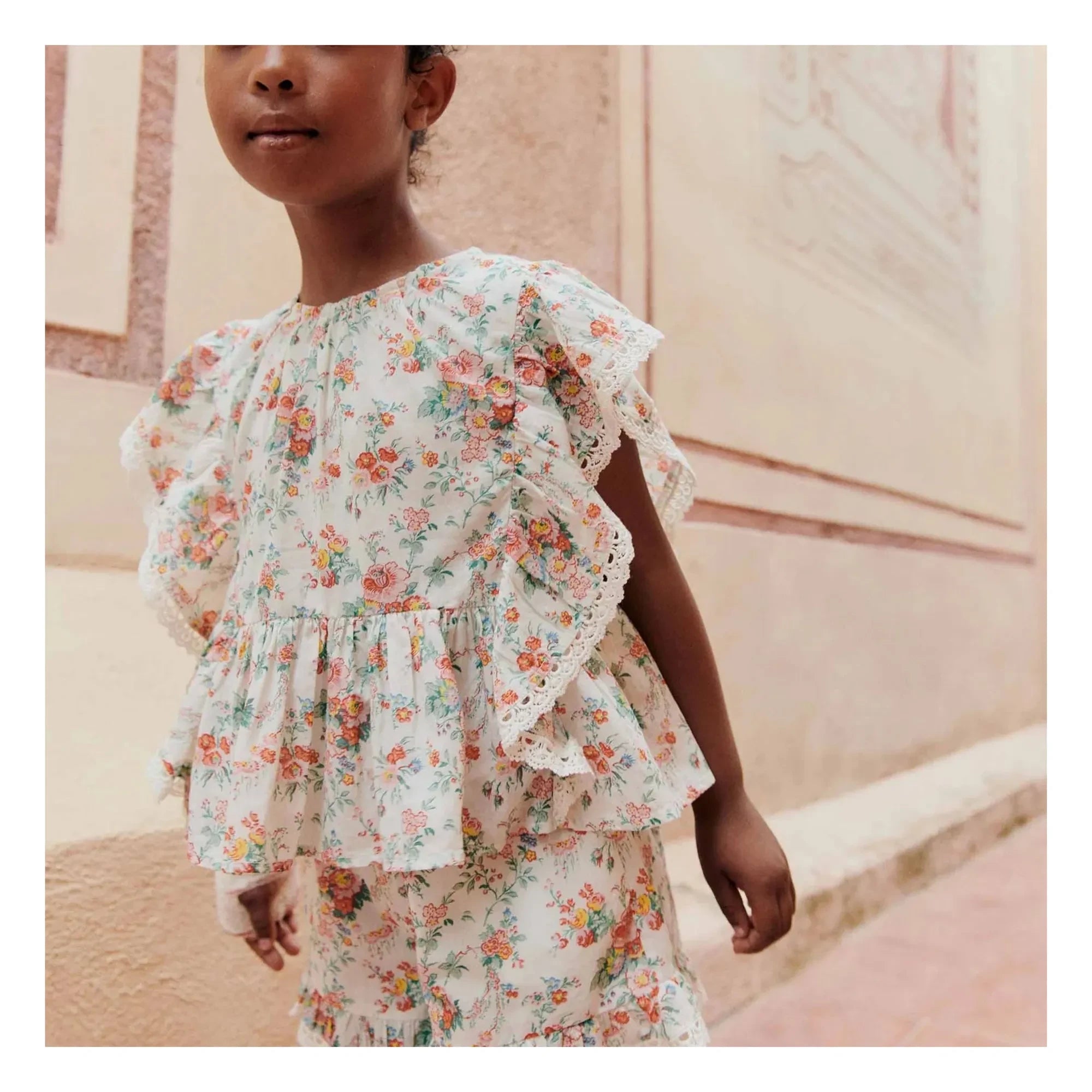 Louise Misha - Inès Bluse aus Bio-Baumwolle | Ecru