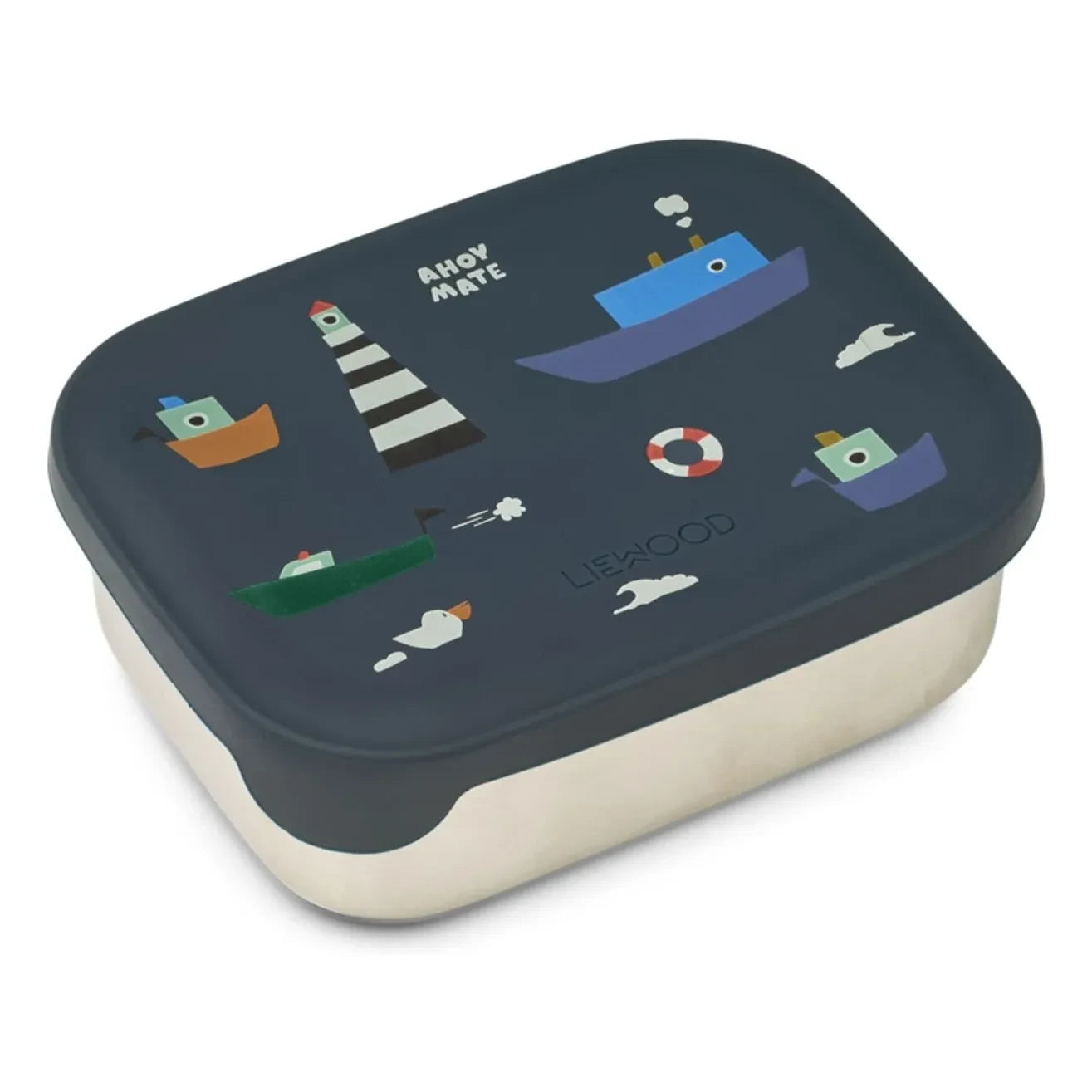 Liewood - Arthur Lunchbox | Segelboot/Klassisches Marineblau