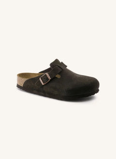 BIRKENSTOCK - Boston Wildleder-Clogs - Erwachsenenkollektion | Braun