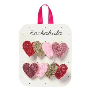 Rockahula Kids - Haarschmuck 2er Set Herz | Rosa