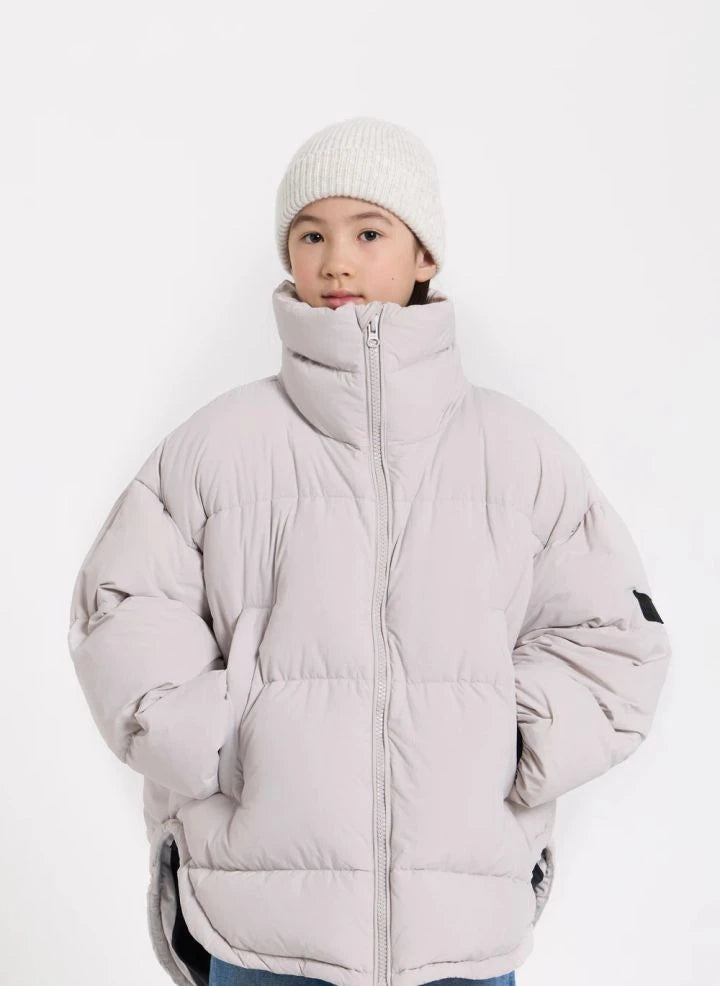 Finger in the nose - Snowbag Steppjacke mit Füllung | Perlgrau