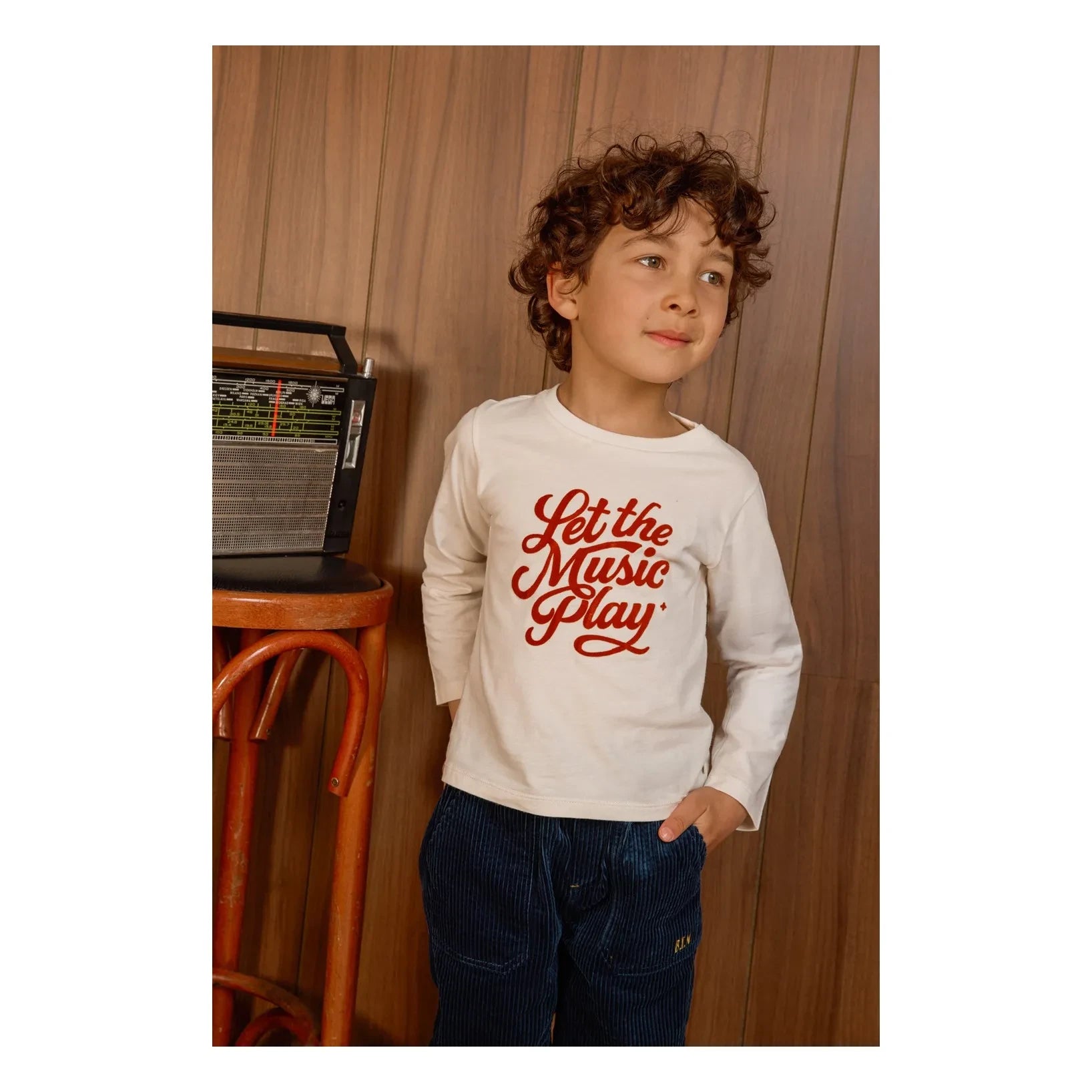 Bonton - Taxo Music Play T-Shirt | Ecru