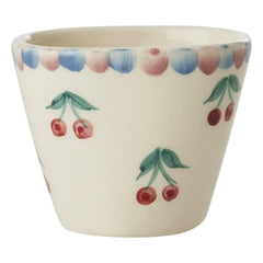 Rice - Keramik-Espressotasse Cherry | Creme
